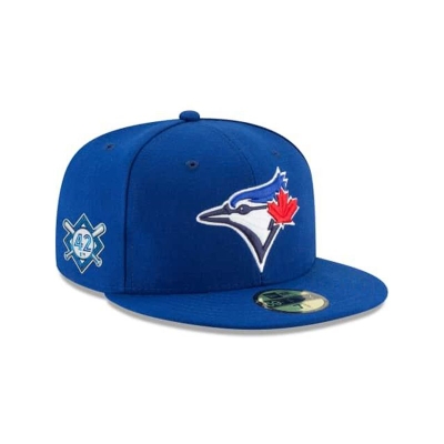 Sapca New Era Toronto Blue Jays MLB Jackie Robinson Day 59FIFTY Fitted - Albastri